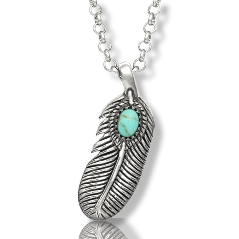 Montana Silversmiths From‎ the Beginning Feather Necklace Retail - $55 ~ NEW